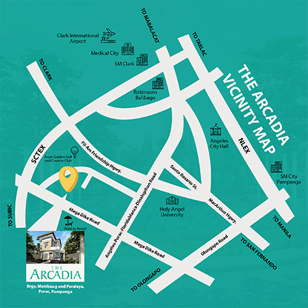 The-arcadia-pampanga-vicinity-map